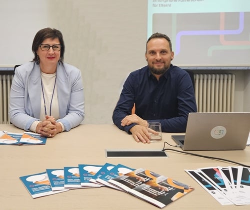 Gögele e Oberkalmsteiner. (Foto: Comitato provinciale comunicazioni)